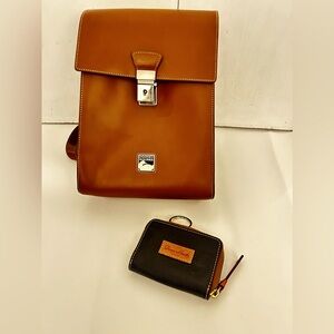 The Dooney And Bourke Backpack and Wallet Set